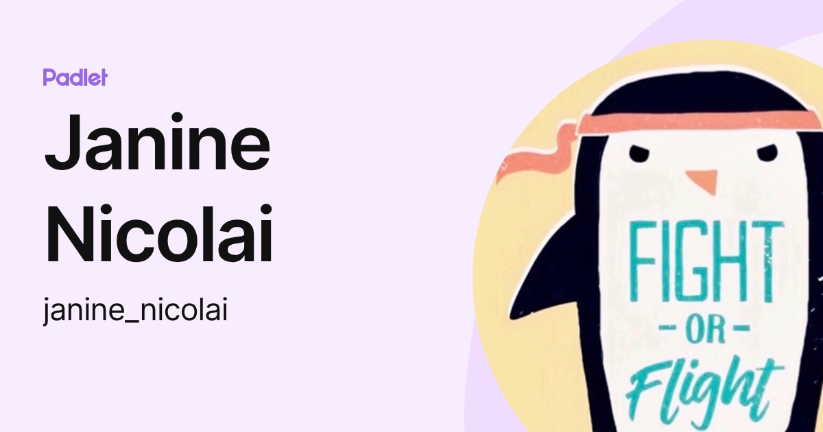 Janine Nicolai (janine_nicolai) profile | Padlet