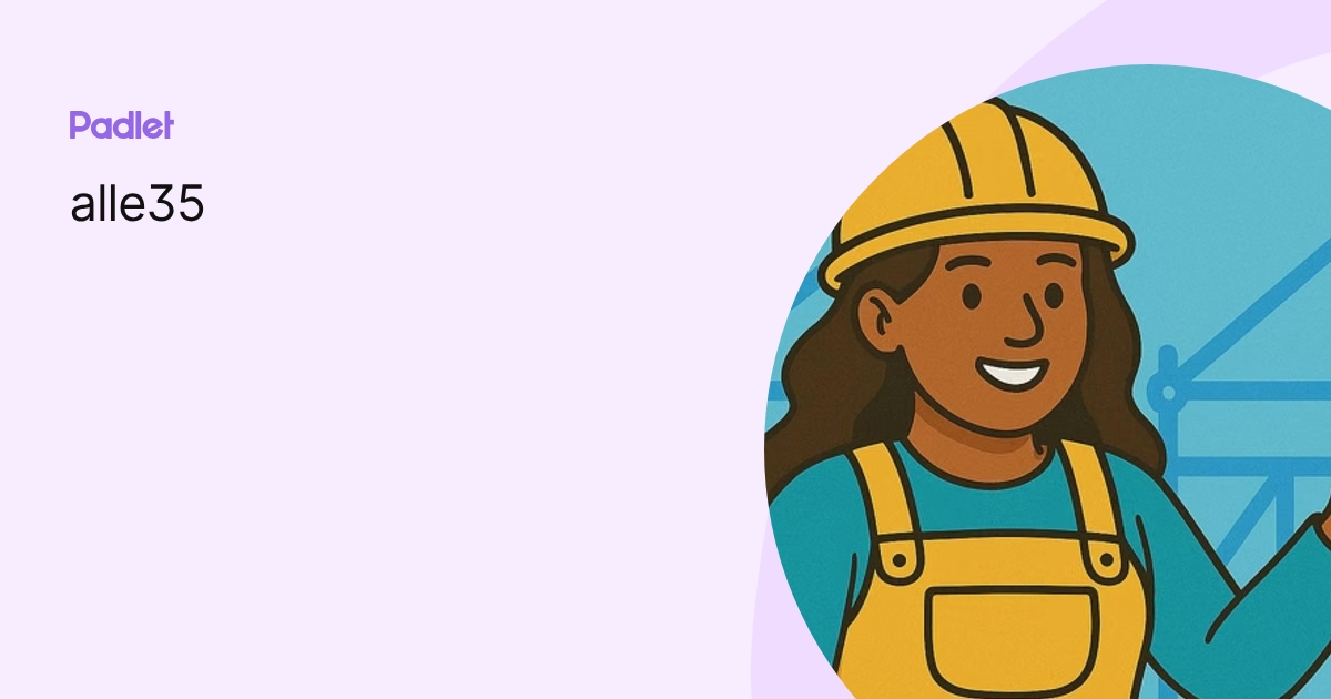 alle35 profile | Padlet