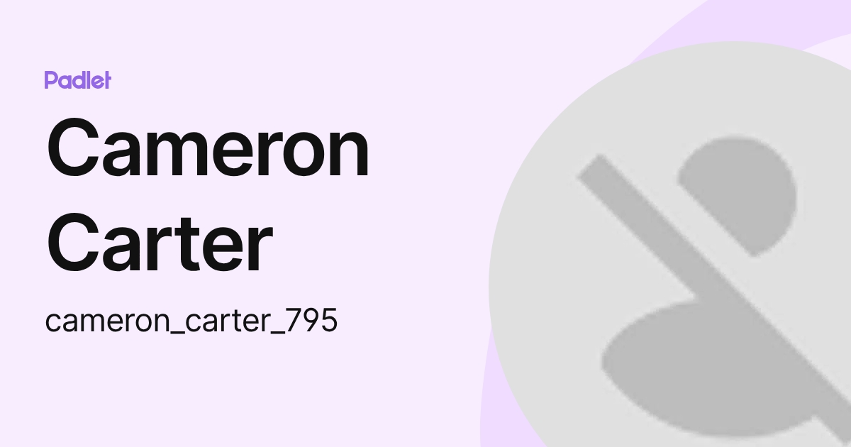 Carter Cameron Model Cameron Carter (cameron_carter_795) profile | Padlet