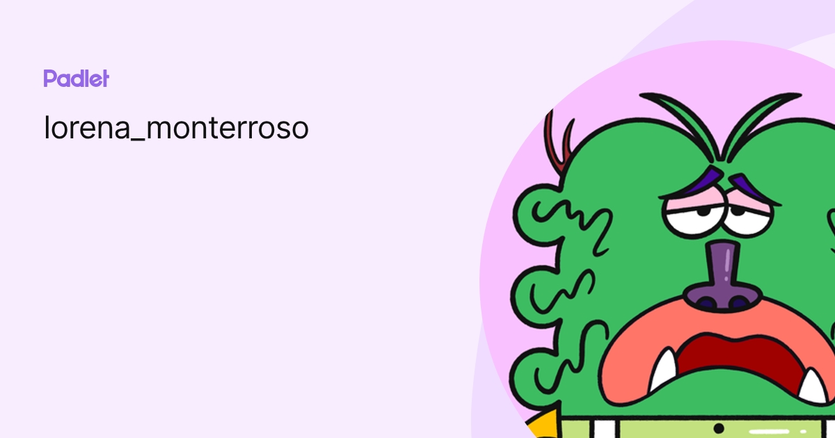 lorena_monterroso profile | Padlet