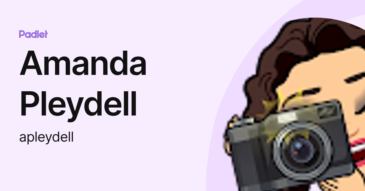 Amanda Pleydell (apleydell) profile | Padlet