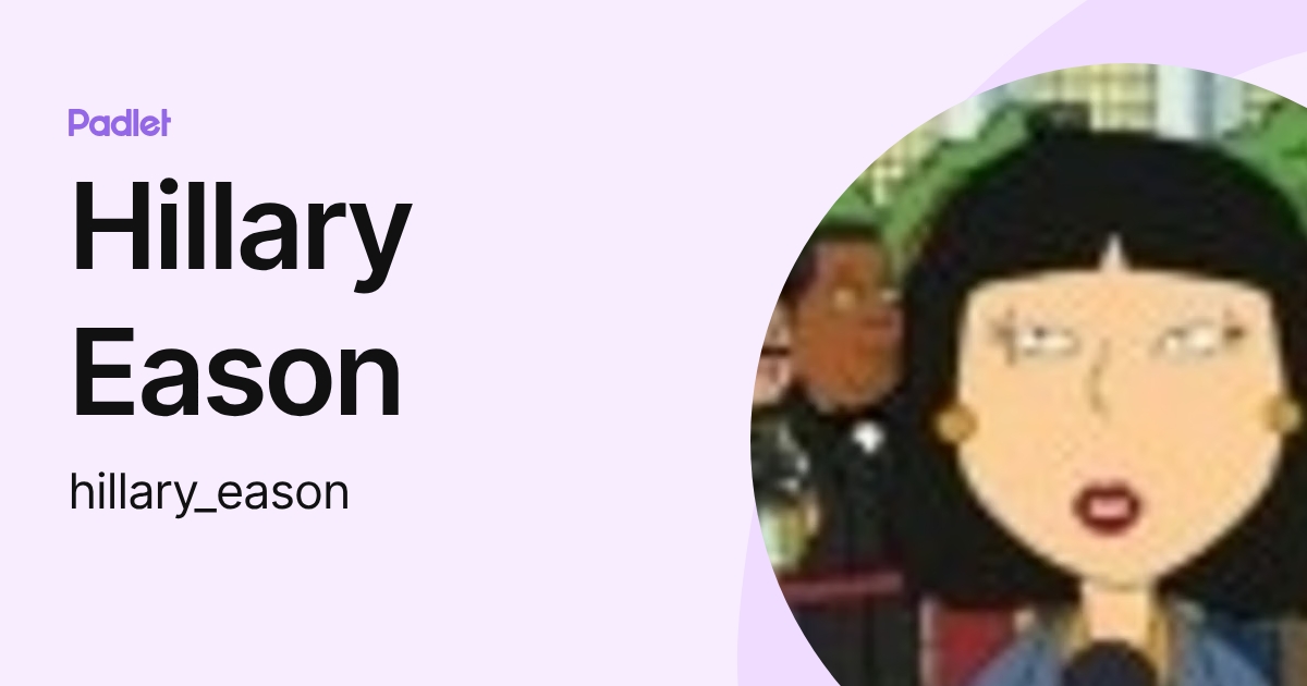 Hillary Eason (hillary_eason) profile | Padlet
