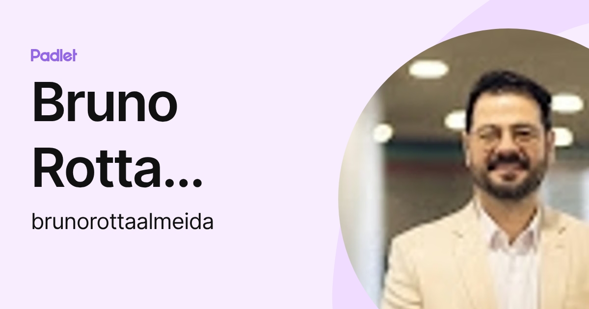 Bruno Rotta Almeida (brunorottaalmeida) profile | Padlet