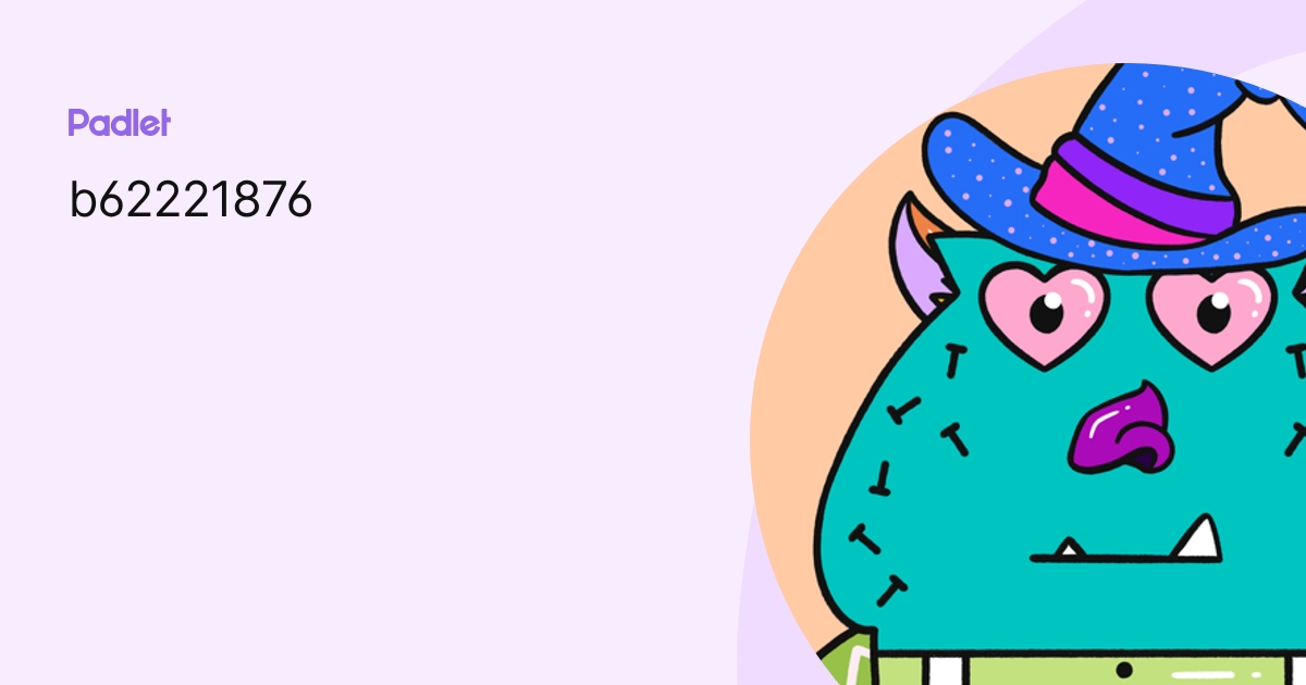 b62221876 profile | Padlet