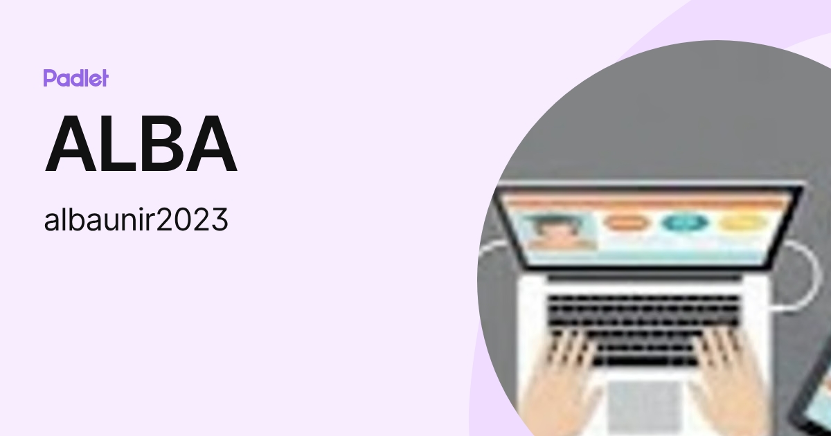 ALBA (albaunir2023) profile | Padlet