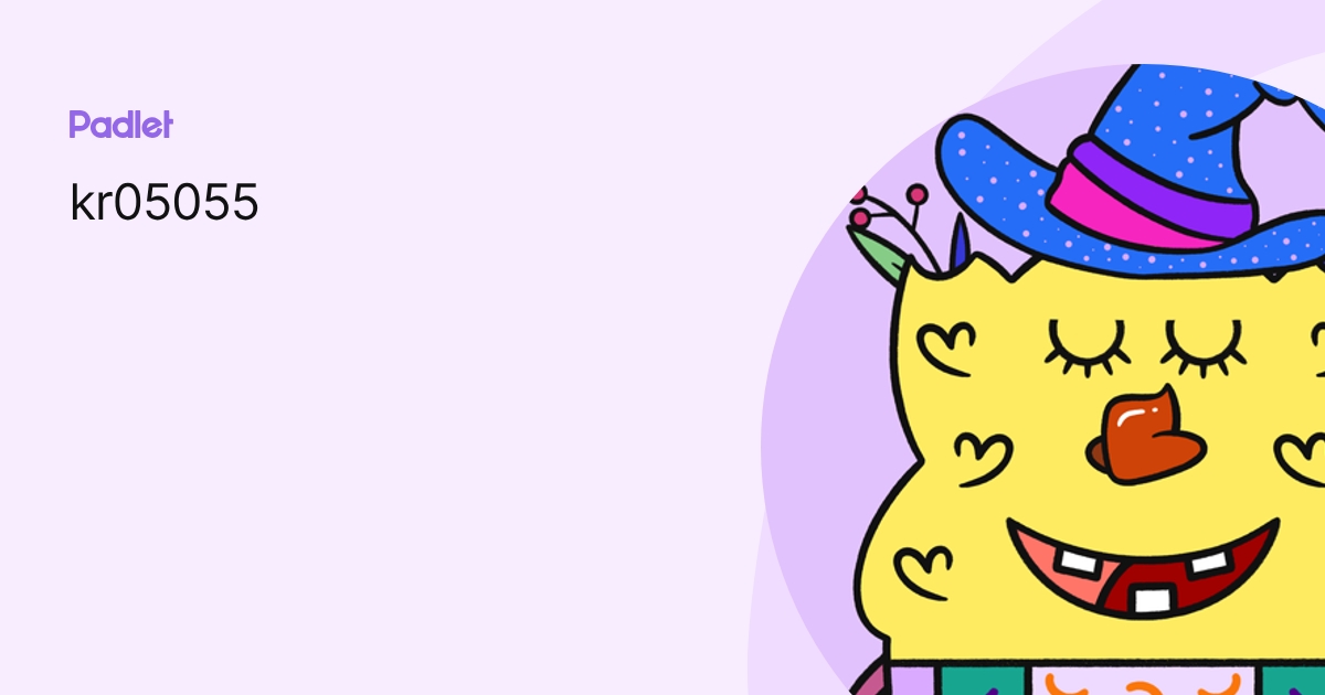 kr05055 profile | Padlet