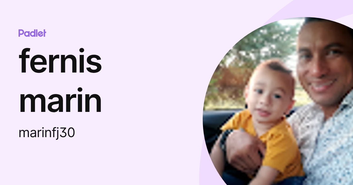 fernis marin (marinfj30) profile | Padlet