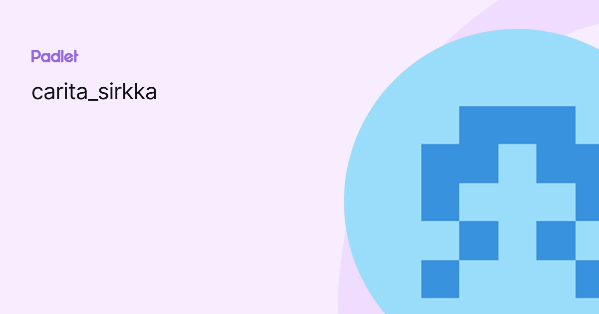 carita_sirkka profile | Padlet