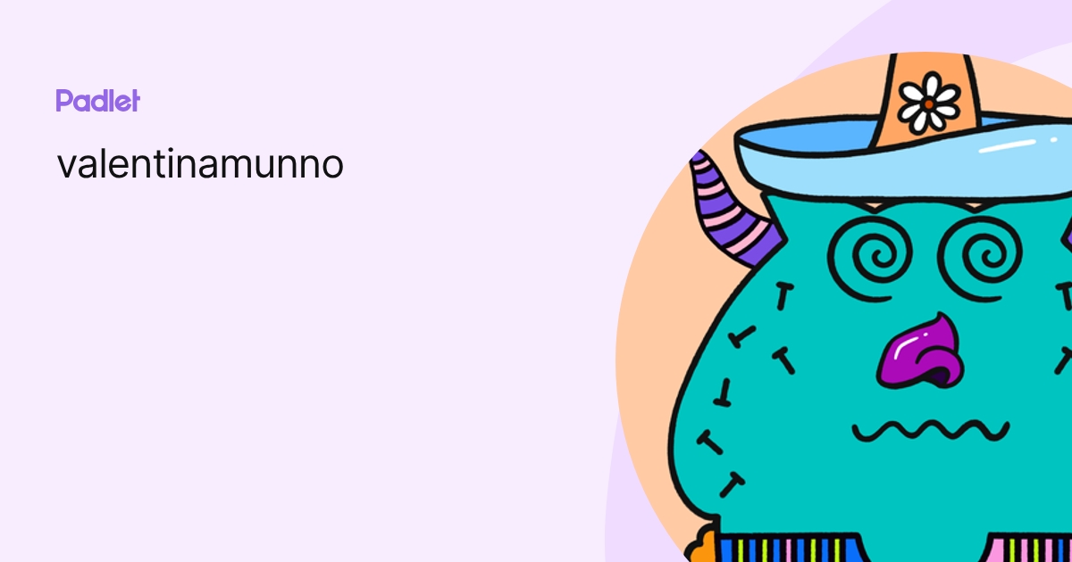 valentinamunno profile | Padlet