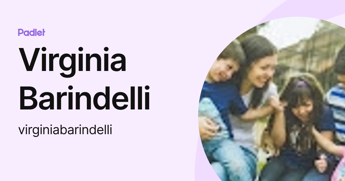 Virginia Barindelli (virginiabarindelli) profile | Padlet