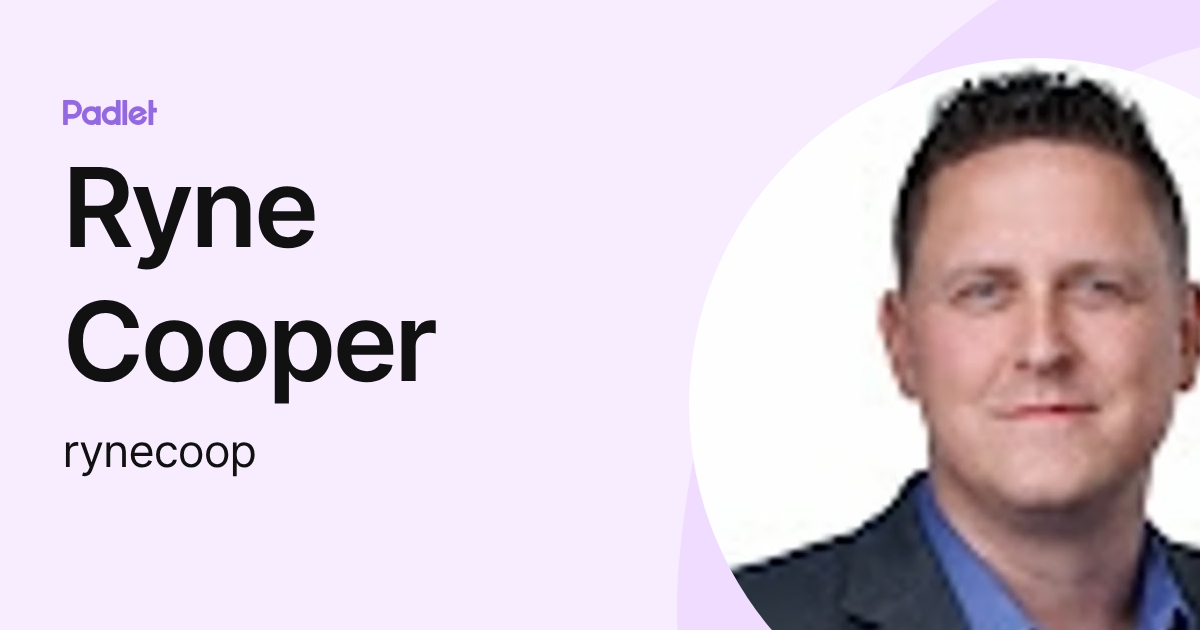 Ryne Rabena Ryne Cooper (rynecoop) profile | Padlet