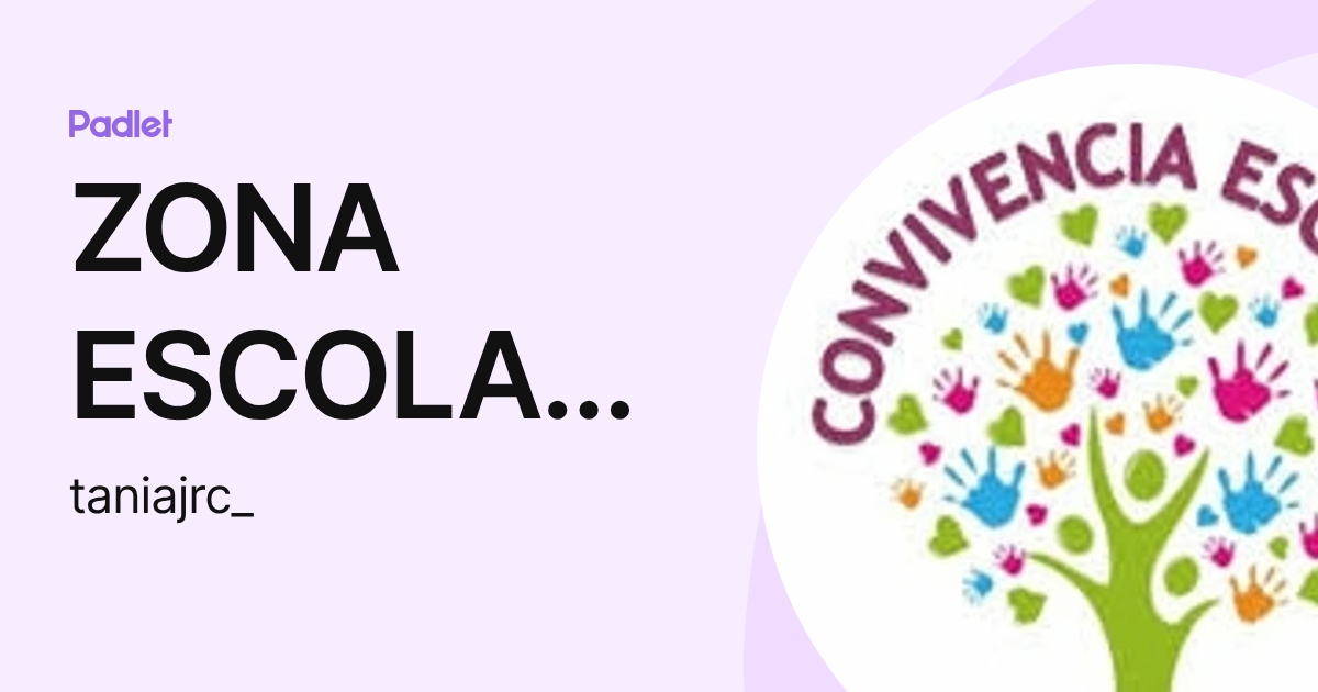 ZONA ESCOLAR Nº 50 (taniajrc_) profile | Padlet