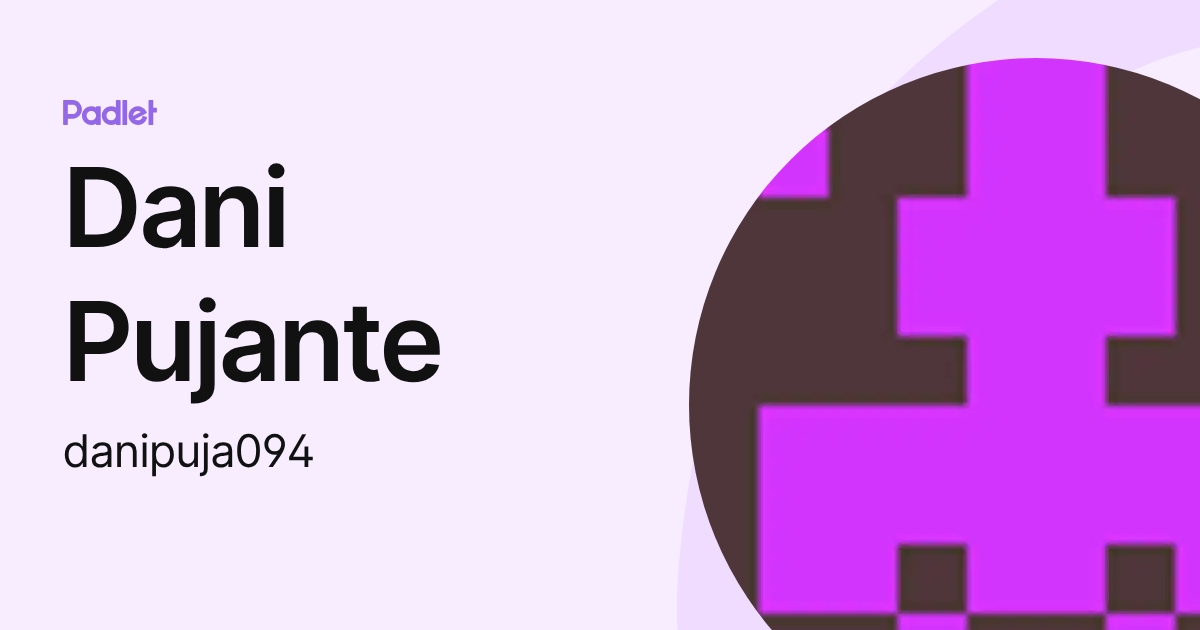 Dani Pujante (danipuja094) profile | Padlet