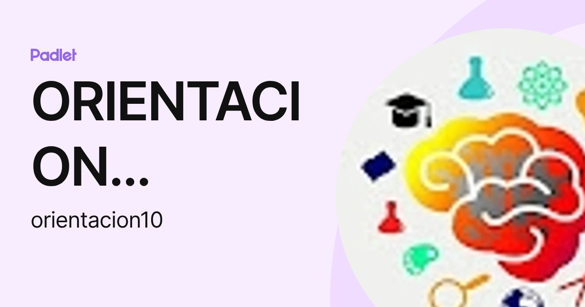 ORIENTACION PRIMARIA (orientacion10) profile | Padlet