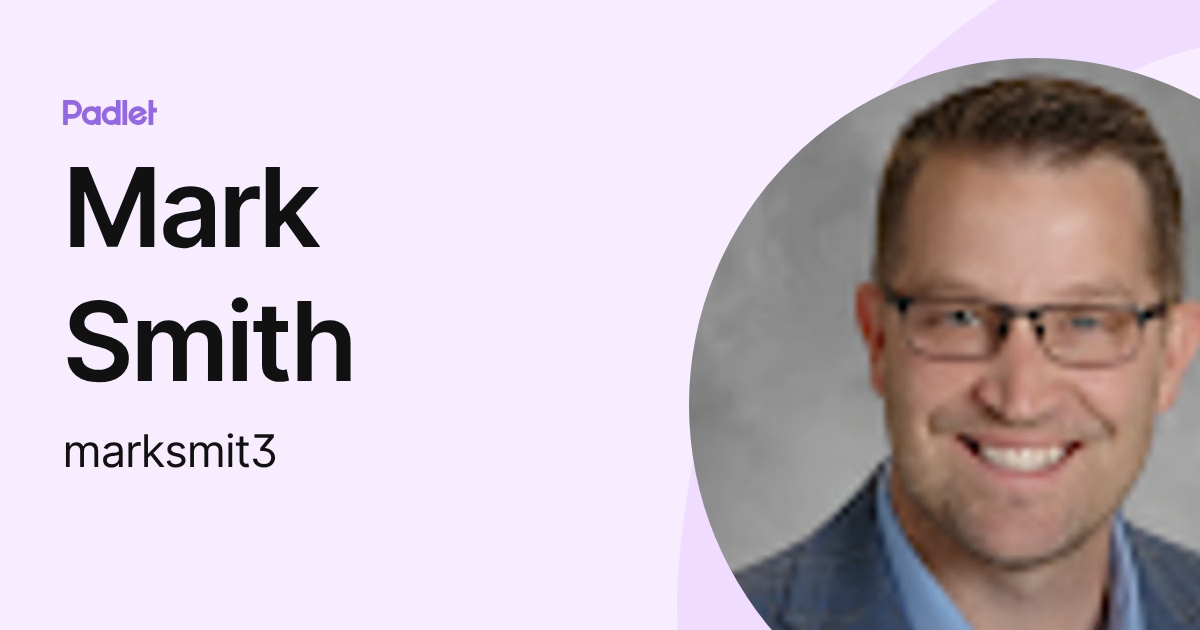 Mark Smith (marksmit3) profile | Padlet