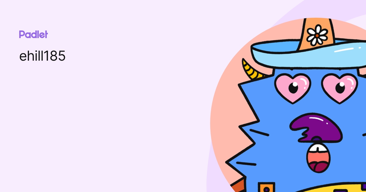 ehill185 profile | Padlet