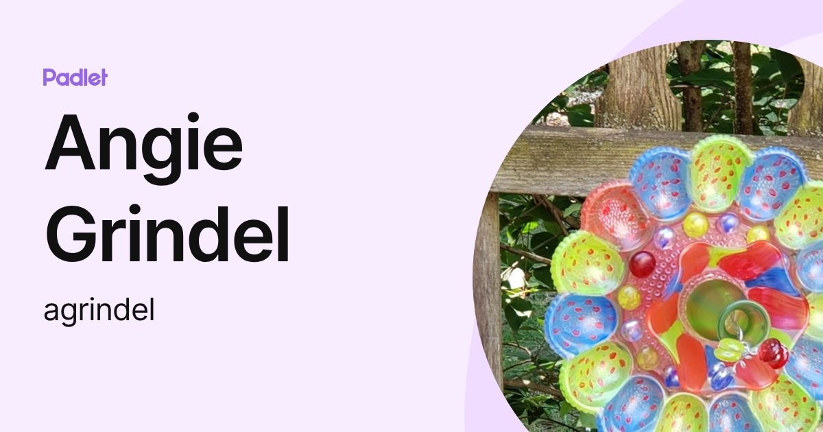 Angie Grindel (agrindel) profile | Padlet