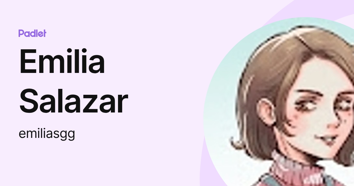 Emilia Salazar (emiliasgg) profile | Padlet