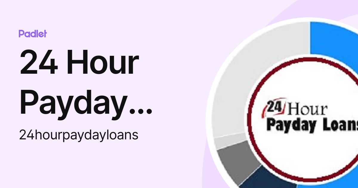 24 Hour Payday Loans Near Me