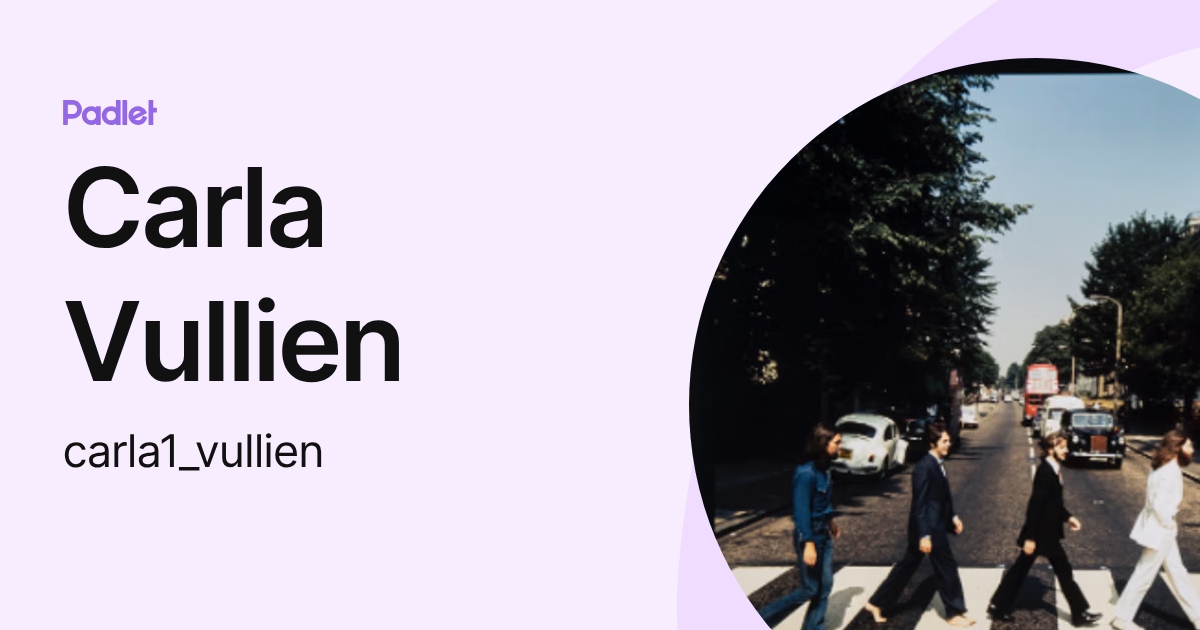 Carla Vullien (carla1_vullien) profile | Padlet