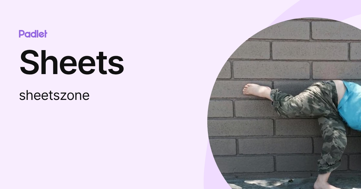 Sheets (sheetszone) profile | Padlet