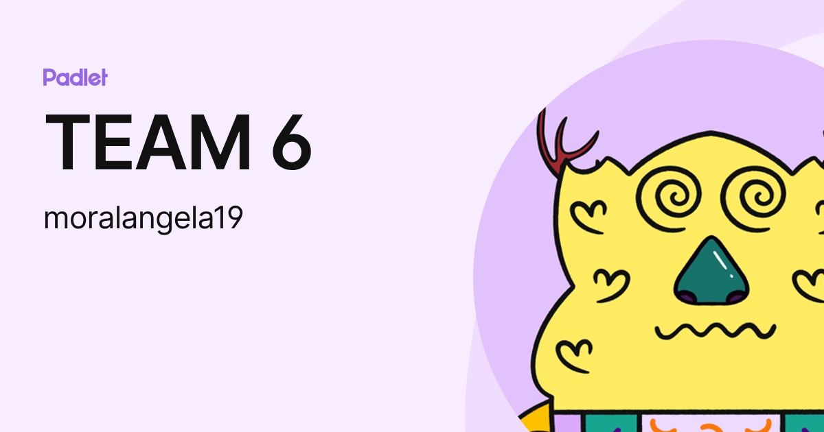 TEAM 6 (moralangela19) profile | Padlet