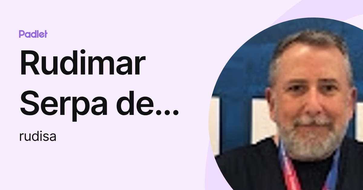 Rudimar Serpa de Abreu (rudisa) profile | Padlet