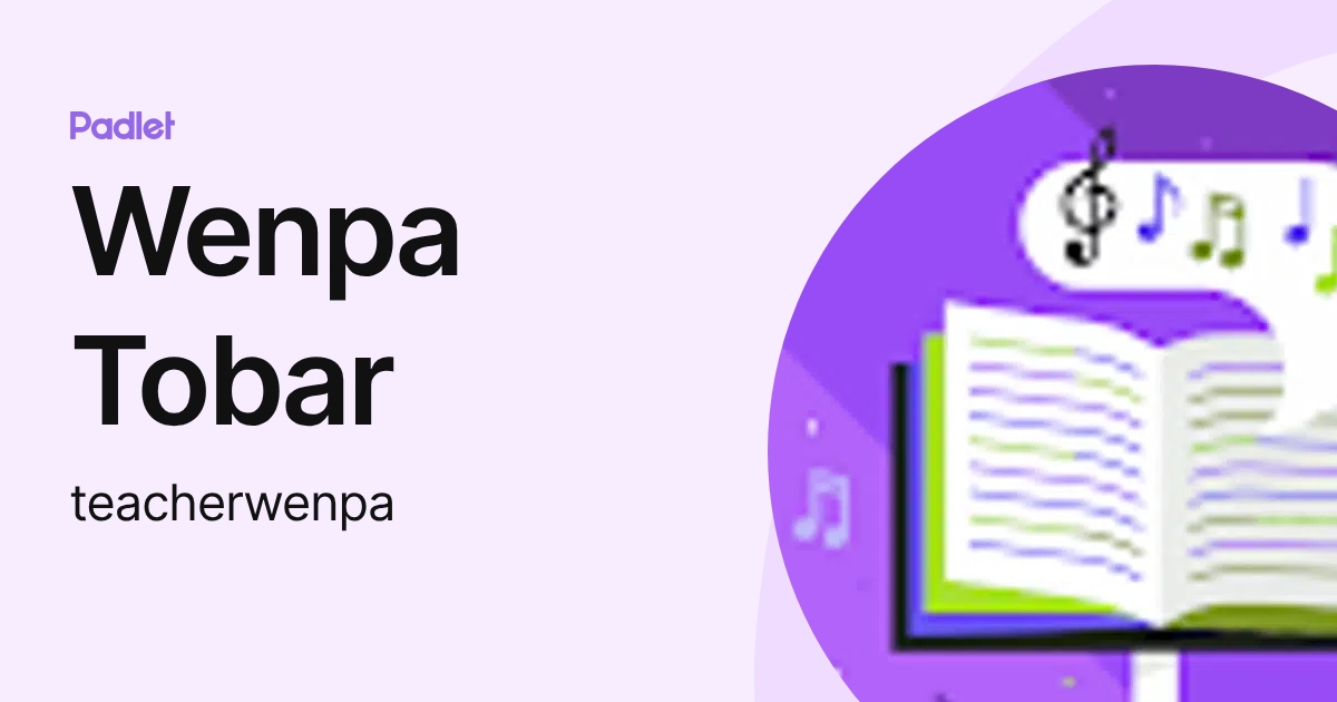 Wenpa Tobar (teacherwenpa) profile | Padlet