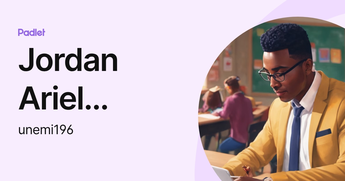 Jordan Ariel Ponce Arteaga (unemi196) profile | Padlet