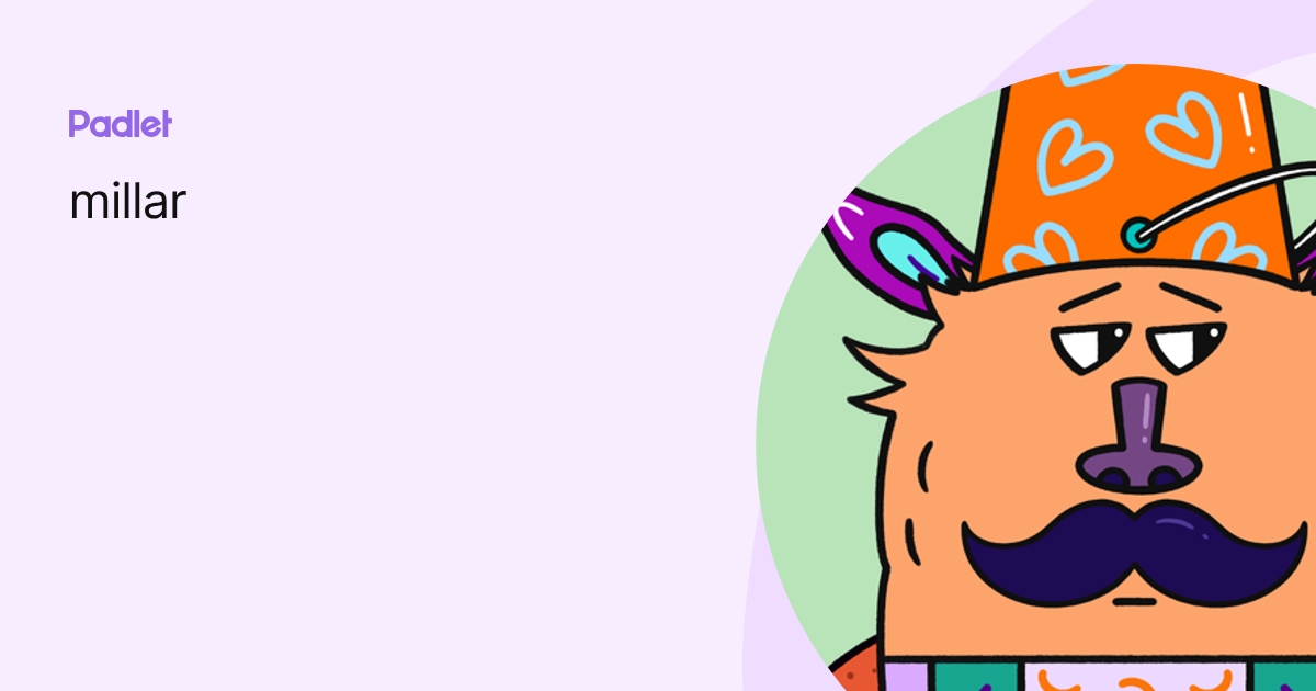millar profile | Padlet