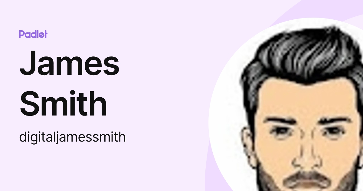 James Smith (digitaljamessmith) profile | Padlet