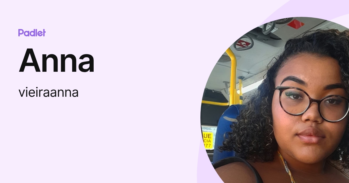 Anna (vieiraanna) profile | Padlet