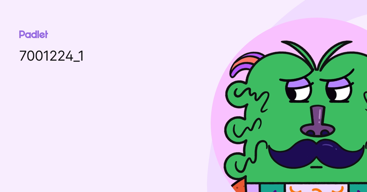 7001224_1 profile | Padlet