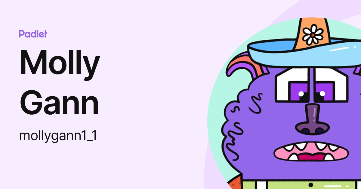 Molly Gann (mollygann1_1) profile | Padlet