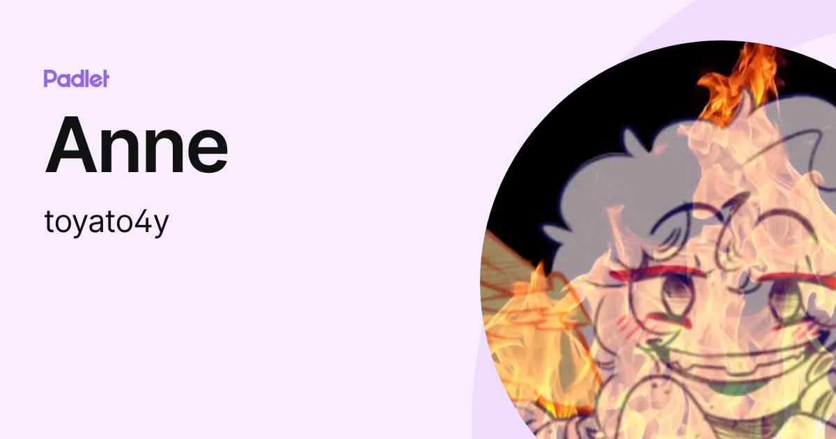 Anne (toyato4y) profile | Padlet