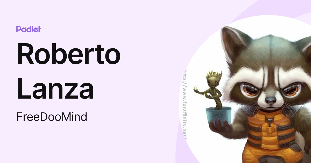 Roberto Lanza (FreeDooMind) profile | Padlet