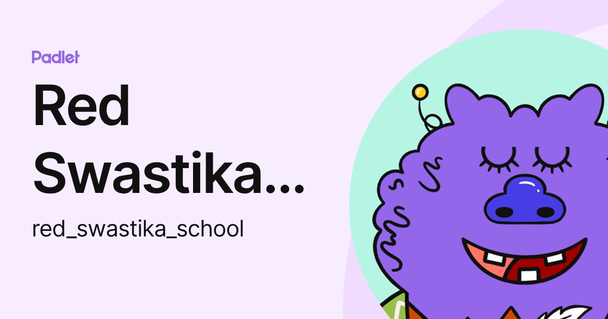 Red Swastika School (red_swastika_school) profile | Padlet