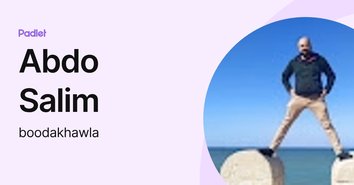 Abdo Salim (boodakhawla) profile | Padlet