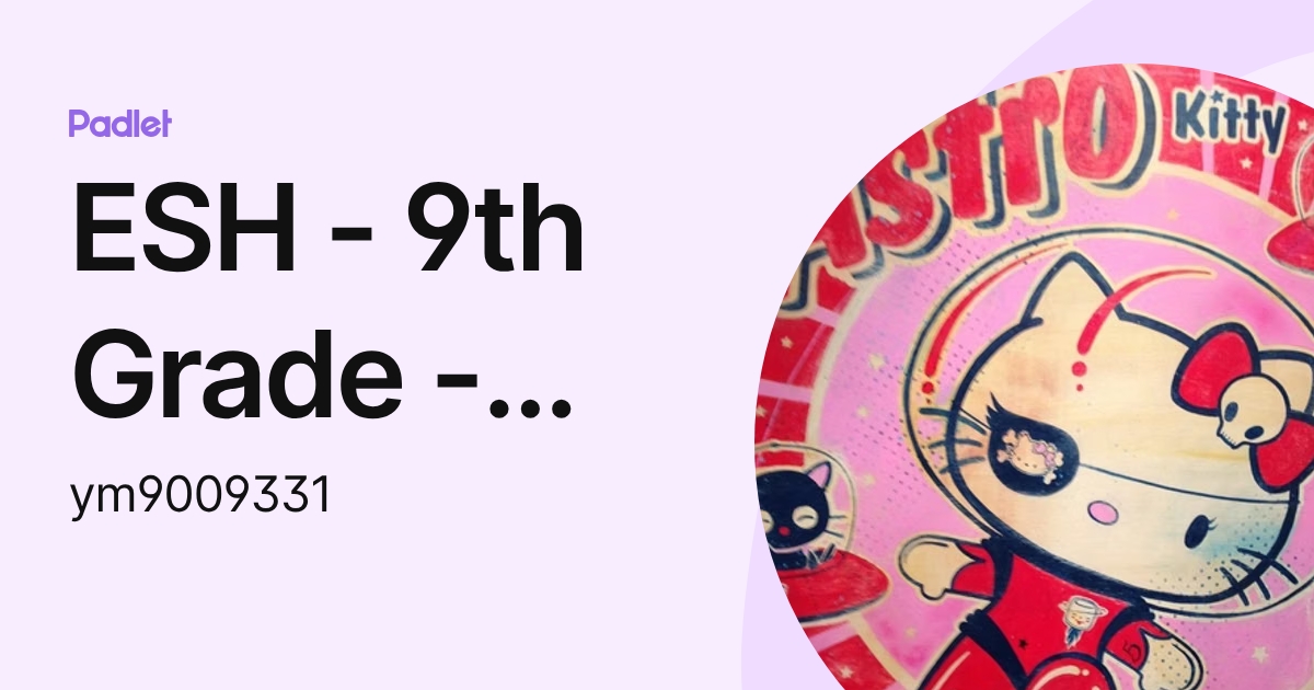 ESH - 9th Grade - YASIRYS MARGARITA MARTINEZ CORPORAN (ym9009331 ...