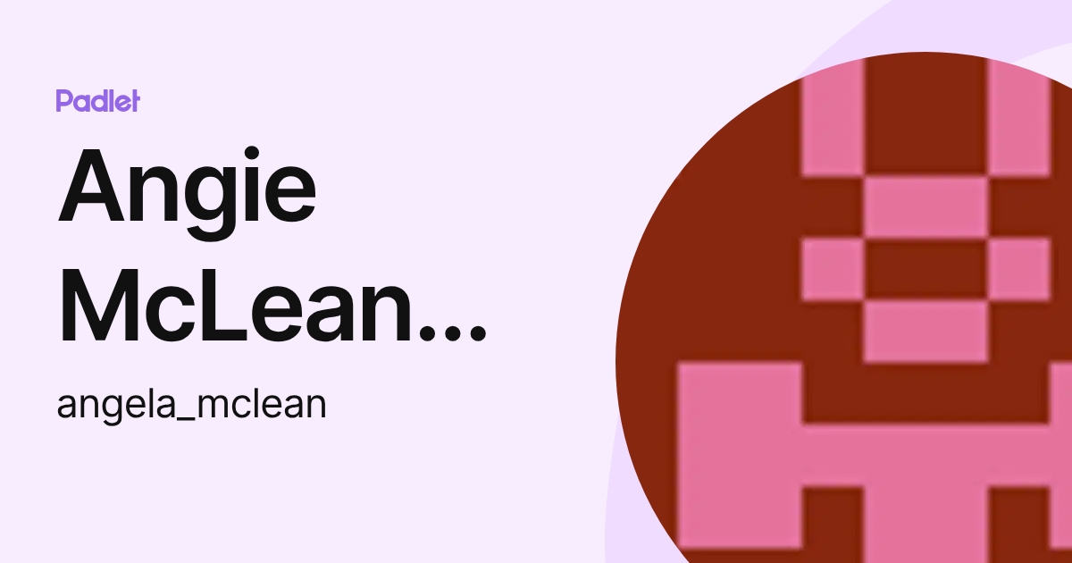 Angie McLean MS CCC-SLP (angela_mclean) profile | Padlet