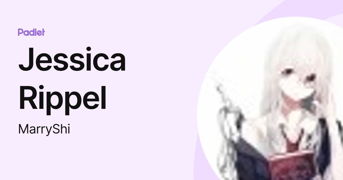 Jessica Rippel (MarryShi) profile | Padlet