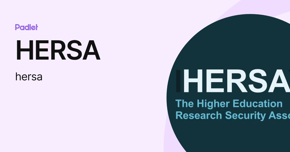 HERSA (hersa) profile | Padlet