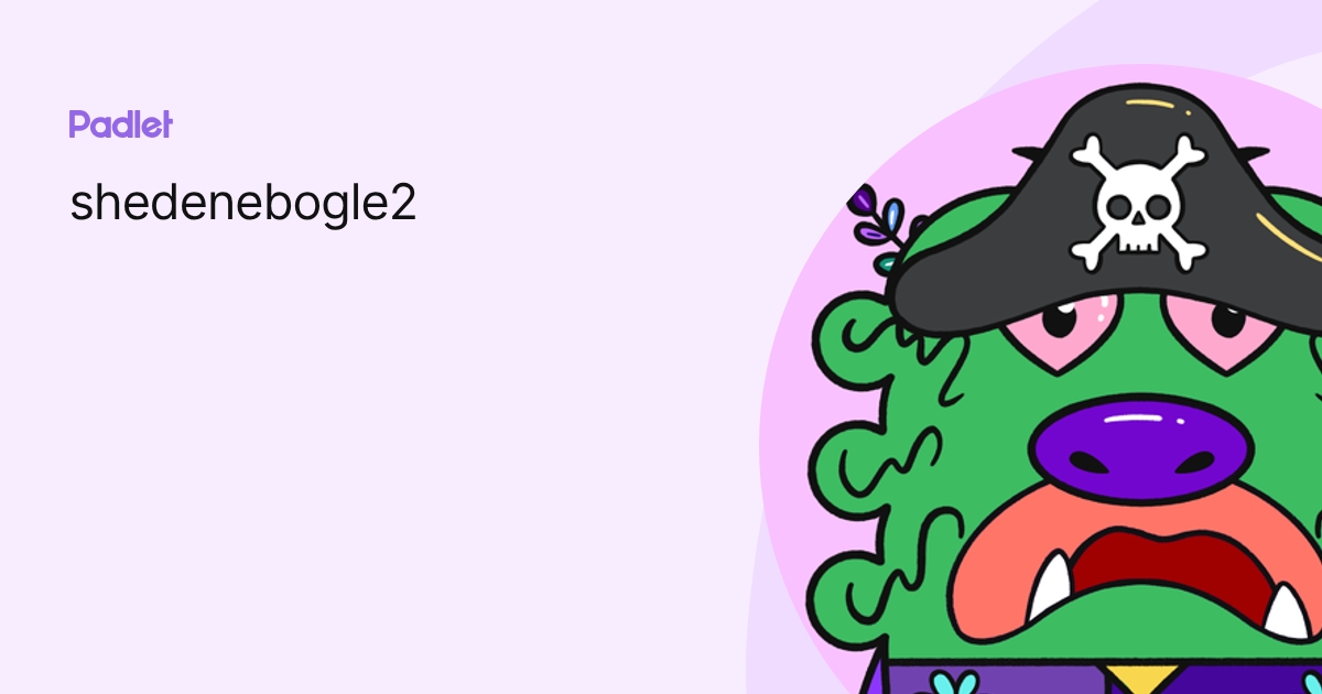 shedenebogle2 profile | Padlet
