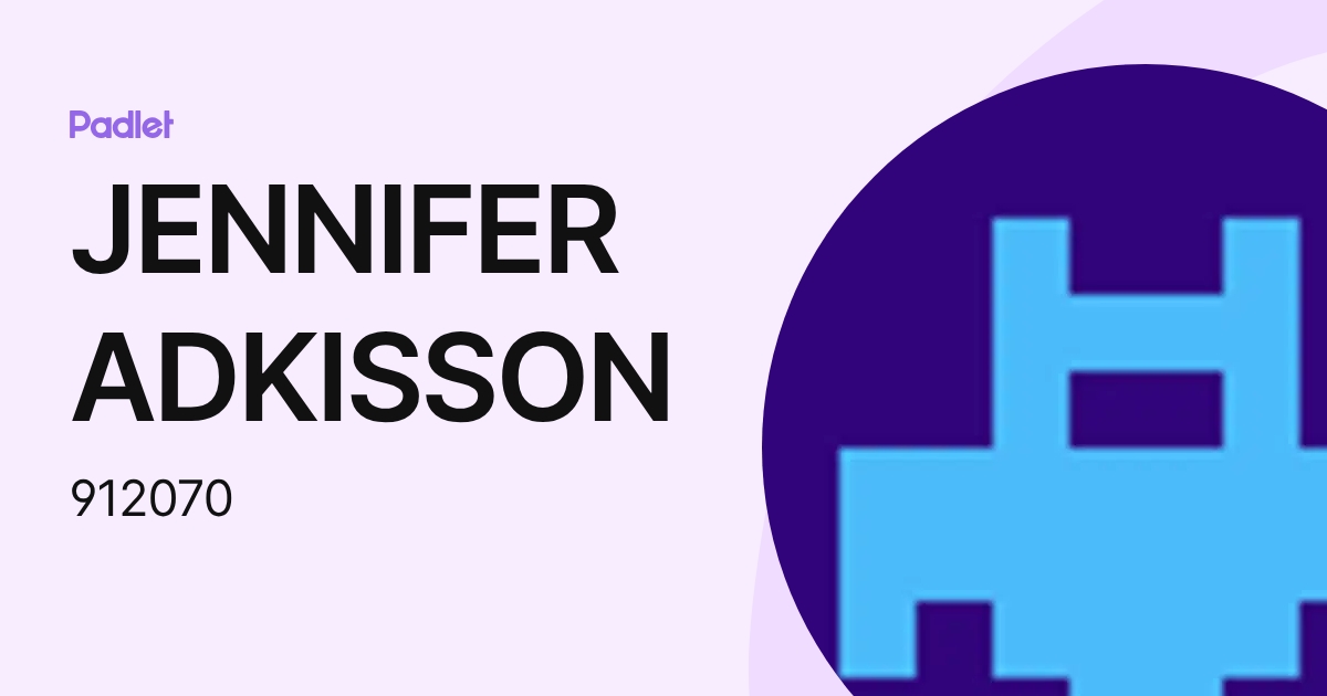 Jenn Adkisson JENNIFER ADKISSON (912070) profile | Padlet