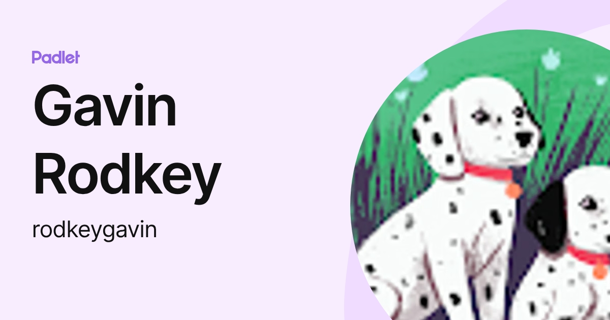 Gavin Rodkey (rodkeygavin) profile | Padlet