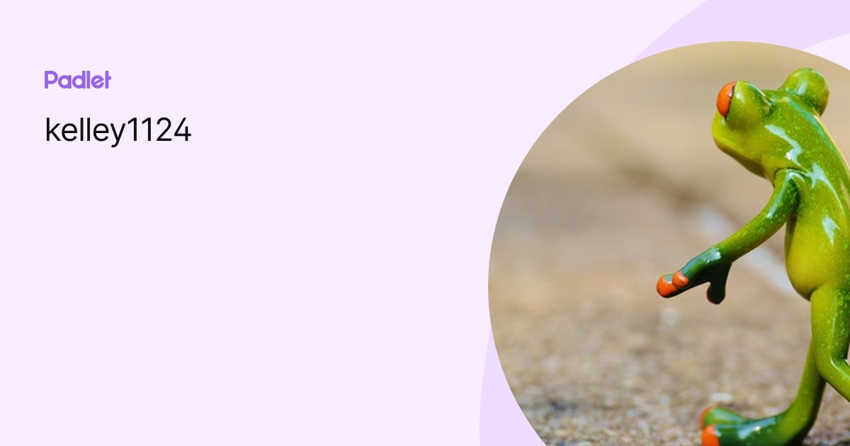 kelley1124 profile | Padlet