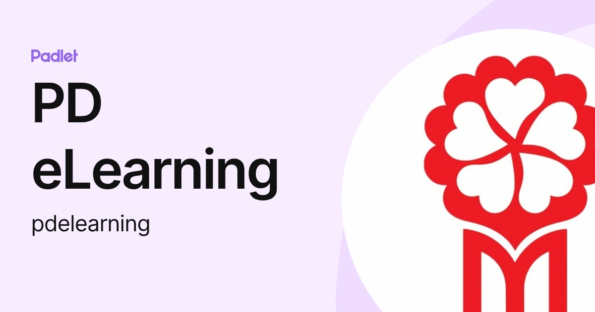 PD eLearning (pdelearning) profile | Padlet