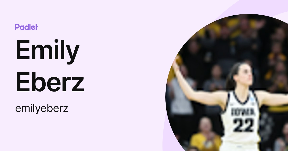 Emily Eberz (emilyeberz) profile | Padlet