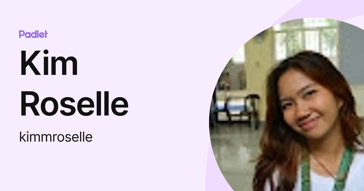 Kim Roselle (kimmroselle) profile | Padlet
