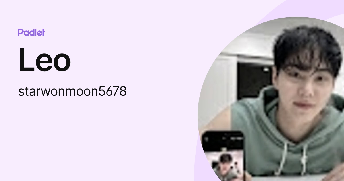 Leo (starwonmoon5678) profile | Padlet